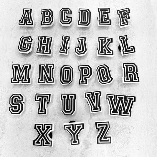 Black Classic Letters