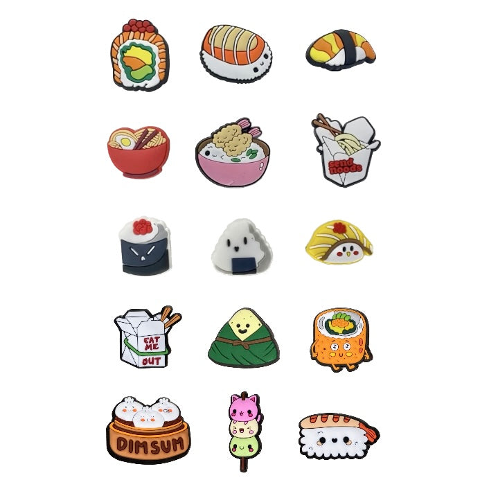Asian Food Charms 🍣
